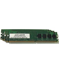 parts-quick 4GB Memory Upgrade for Dell Vostro 200 Mini Tower/Slim Tower Desktop PC 4 X 1GB DDR2 Non-ECC PC2-6400 240 pin 800MHz DIMM RAM
