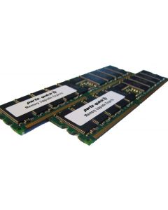 358349-B21 4GB 2 X 2GB Server Memory Upgrade for HP ProLiant PC2700 Registered 333 MHz 184 pin SDRAM ECC Registered DIMM RAM (PARTS-QUICK Brand)