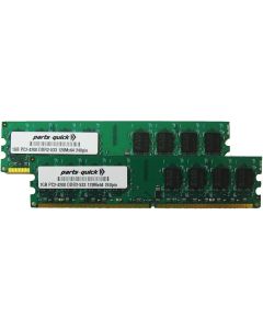 parts-quick 2GB Kit 2 X 1GB DDR2 Memory for Dell Dimension E310 E310n E510 E510n Desktop PC2-4200 240 pin 533MHz DIMM RAM